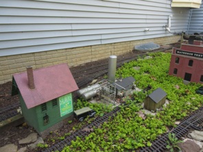 April 6.  Salmons Produce and Mills Fuels, with Matheson Textiles on the right.