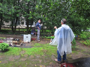 May 13.  Ken is switching Occoquan while Jim looks on.