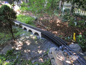 July 9.   The viaduct has replaced the old rotting trestle.