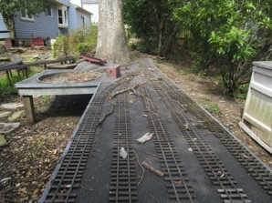 April  6.  Green Springs Yard seems to be a gathering place for all the tree litter.