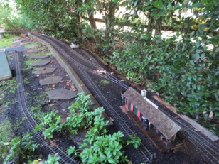 July 7.  I put stepping stones along the trackwork at Occoquan.