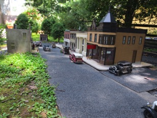 July 7.  A view of downtown Burke.