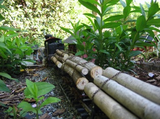 A log train.