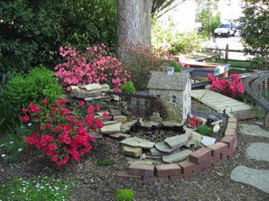 April 28.   Azaleas are in bloom.