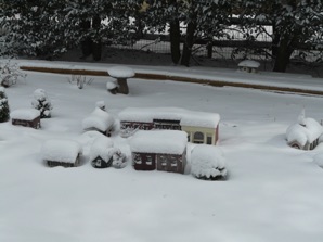 March 2.   Downtown is pretty snowed in.